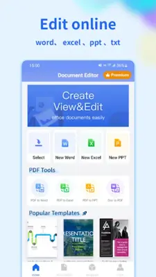 Document EditorWord,Excel android App screenshot 7